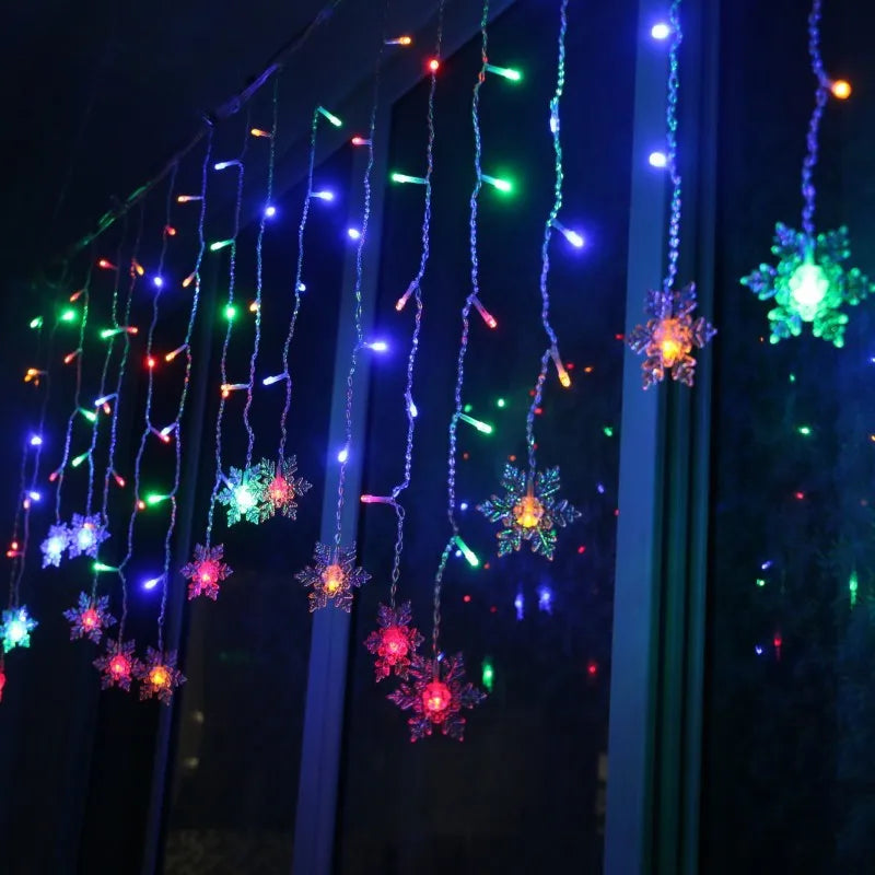 Christmas Snowflakes LED String Lights