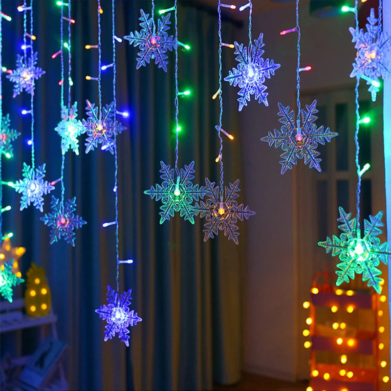 Christmas Snowflakes LED String Lights