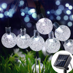 LED Solar String Lights Outdoor Waterproof Christmas Lights