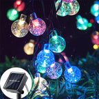 LED Solar String Lights Outdoor Waterproof Christmas Lights