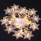 Christmas Snowflakes LED String Lights